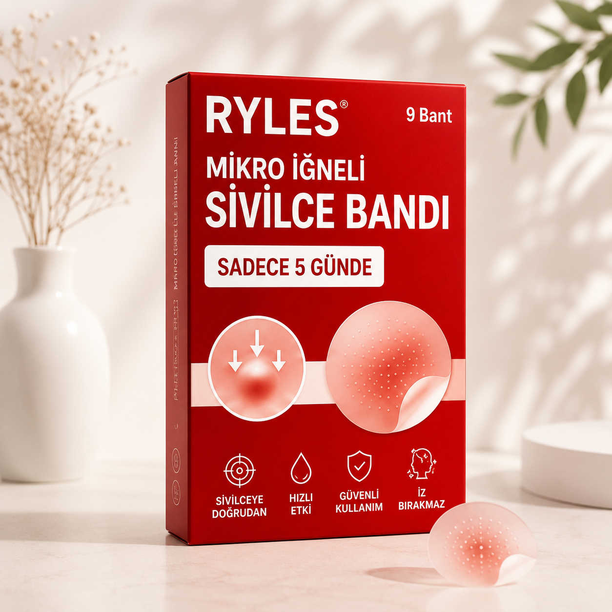 Ryles Mikro İğneli Sivilce Bandı