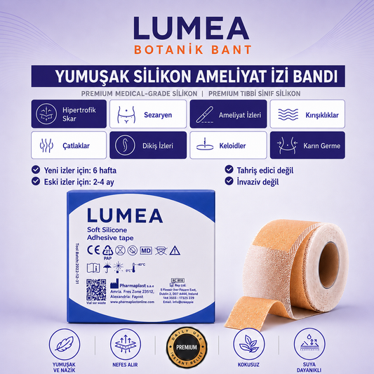 Lumea Silikon İz Bandı — Premium Silikon Rulo Bant | Tıbbi Sınıf
